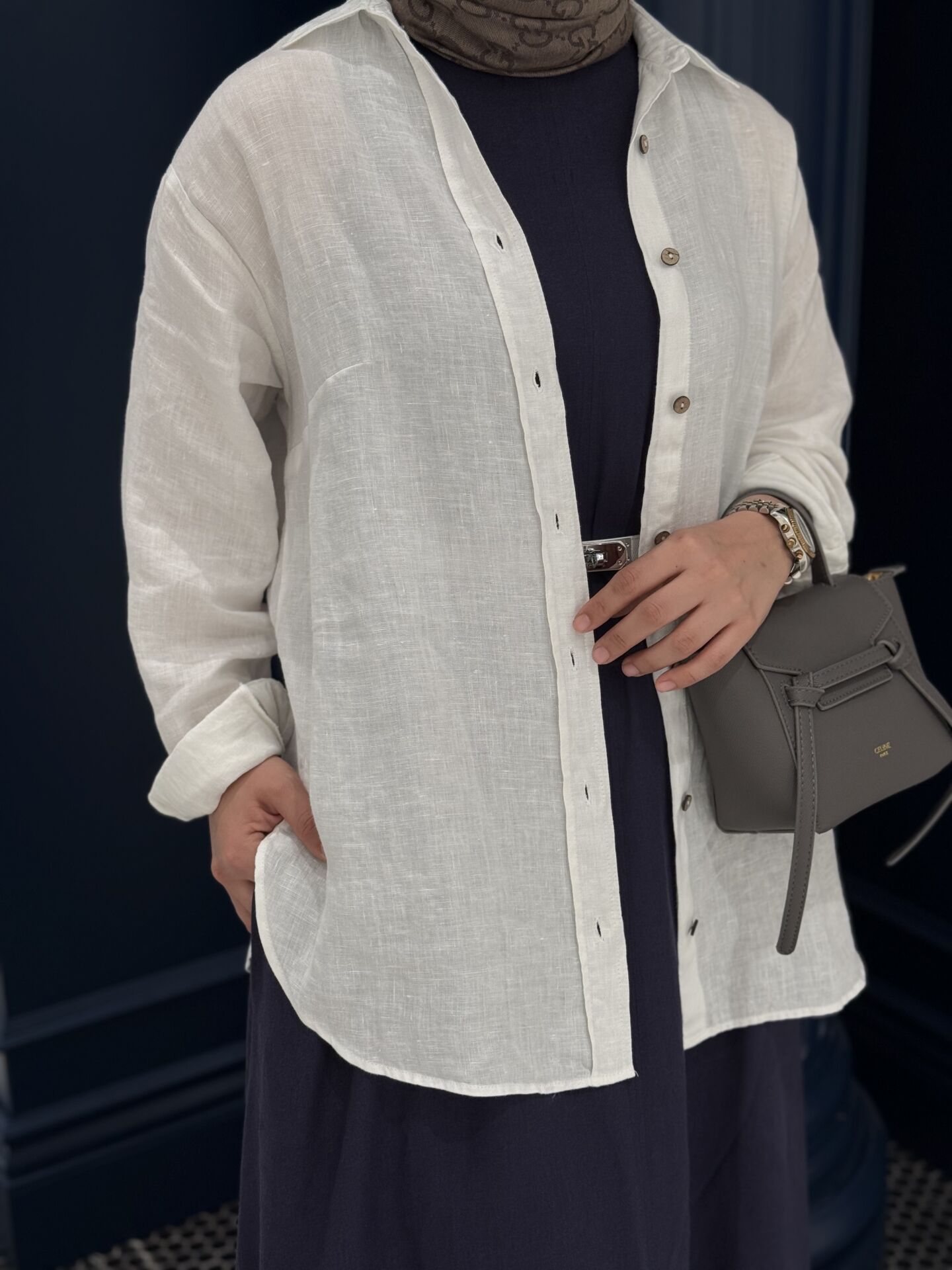 Zara Model Keten Gömlek