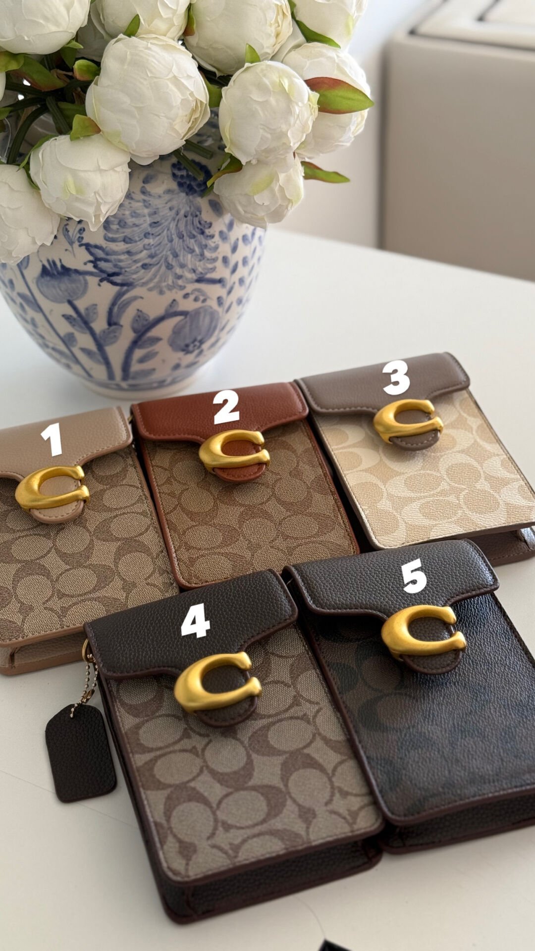 Coach telefon çantası