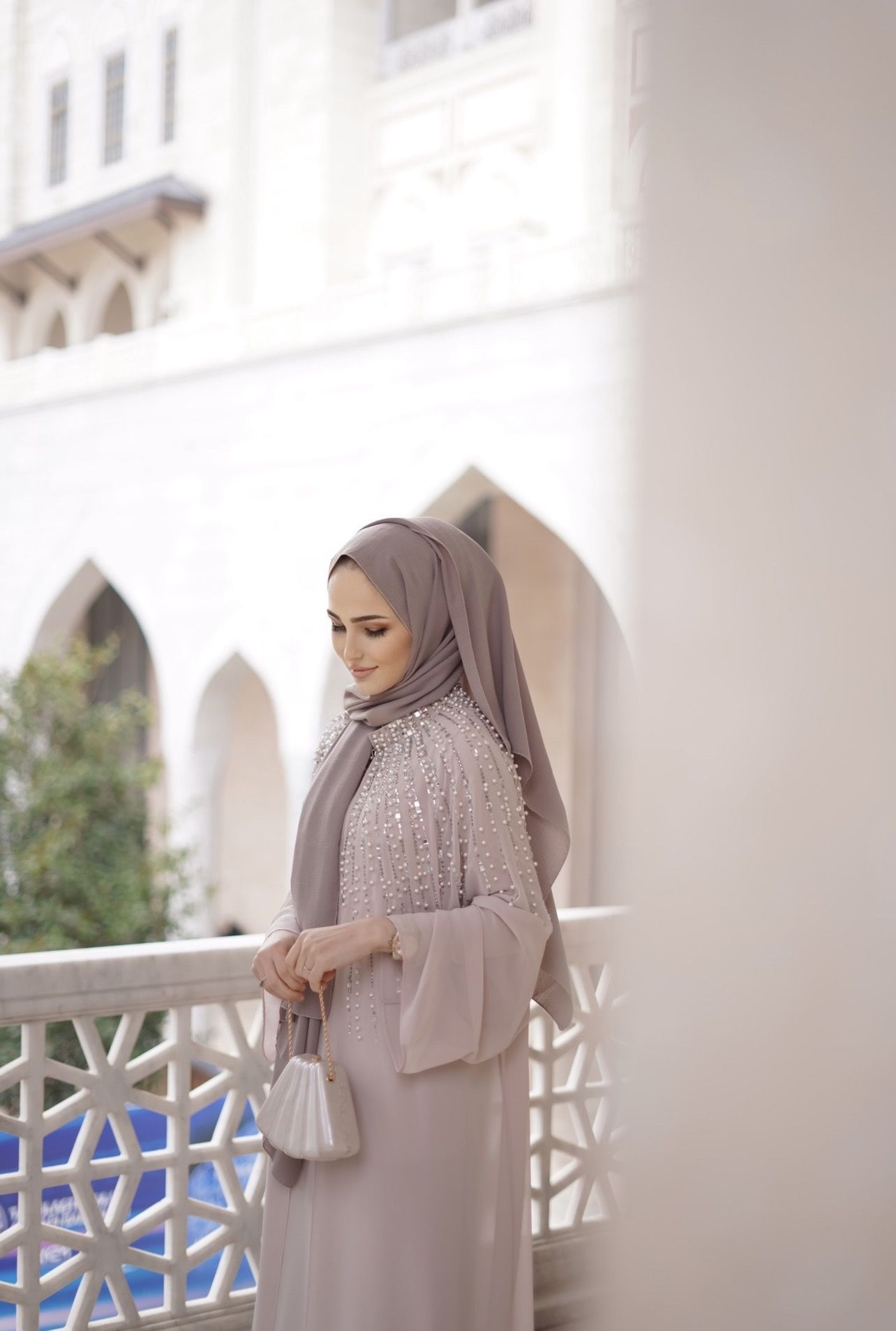 Soya Abaya / SİYAH/TAŞ