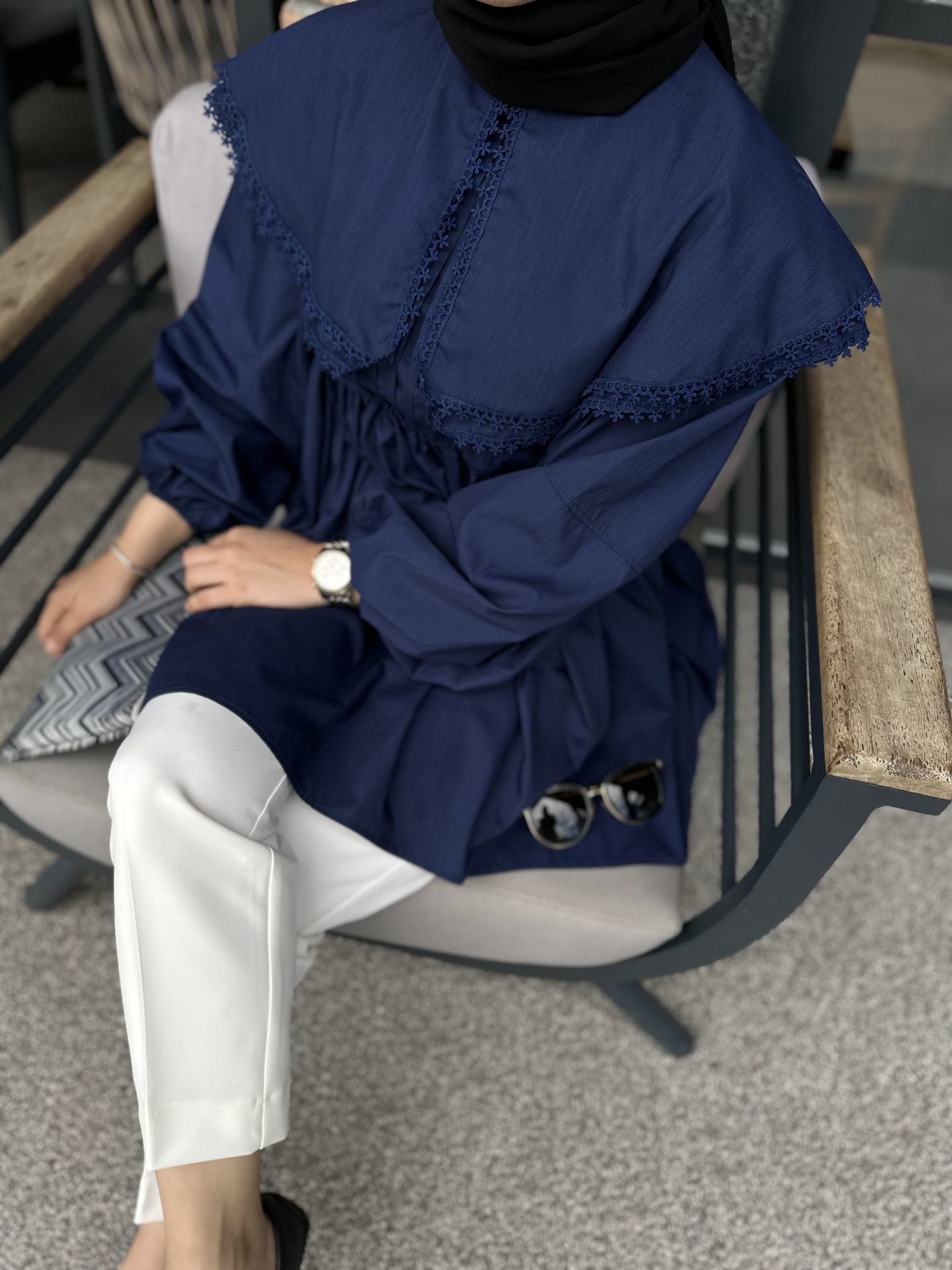 Elisa Gömlek Lacivert