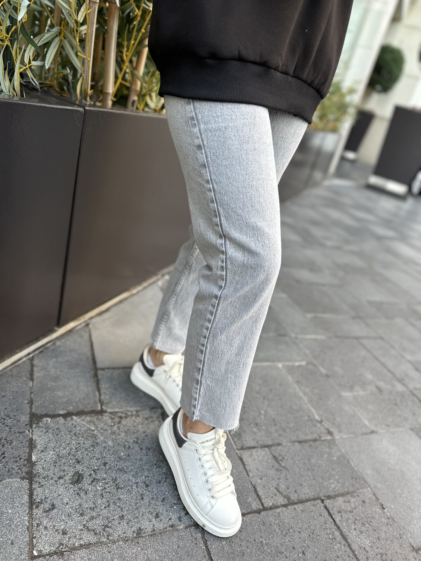 Zara model kesik paça pantolon