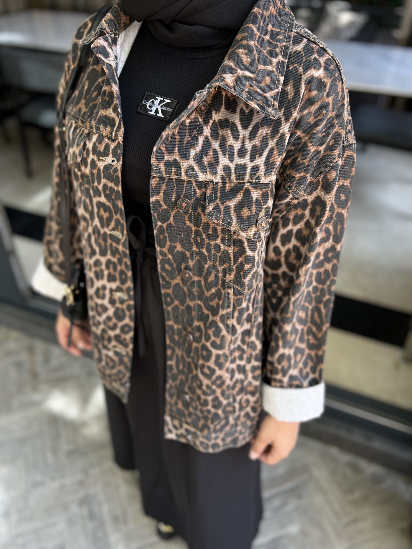Leopar Ceket