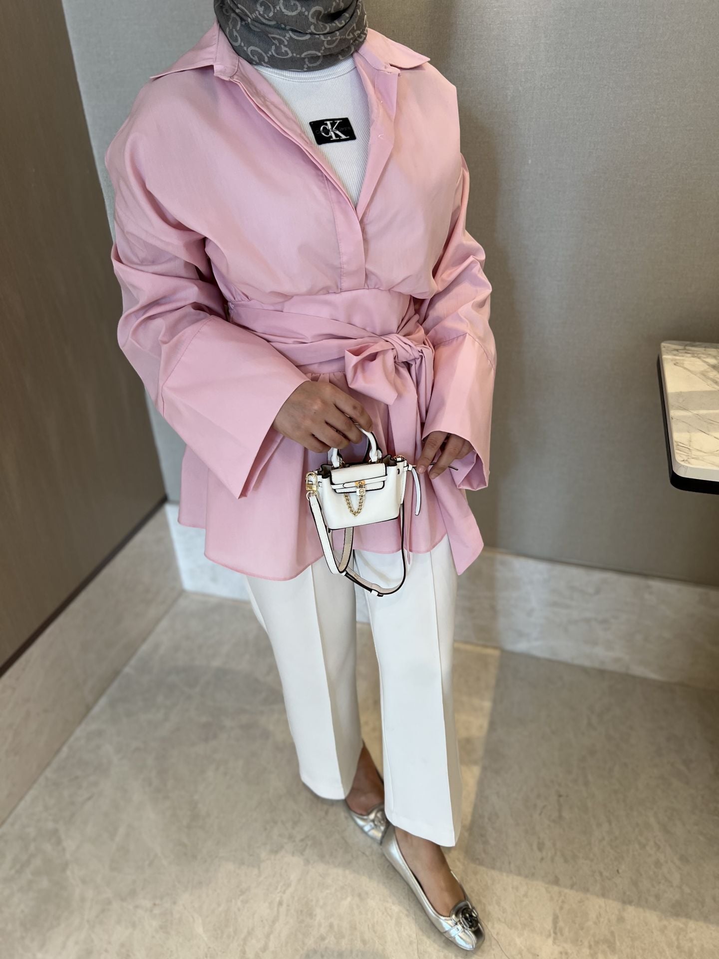 Venice gömlek pembe