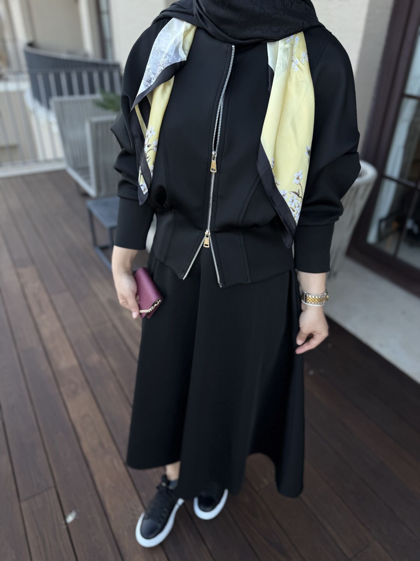 PERRY Scuba Hırka / Siyah