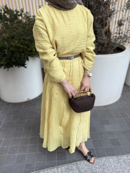 Maria Etekli Takım Sarı