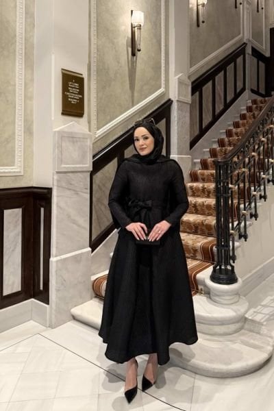 SERRA ELBİSE SİYAH