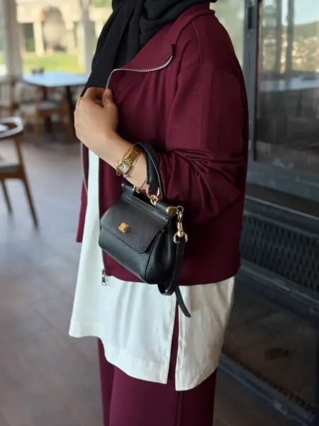 Basic Oysh Eşofman Takımı Bordo