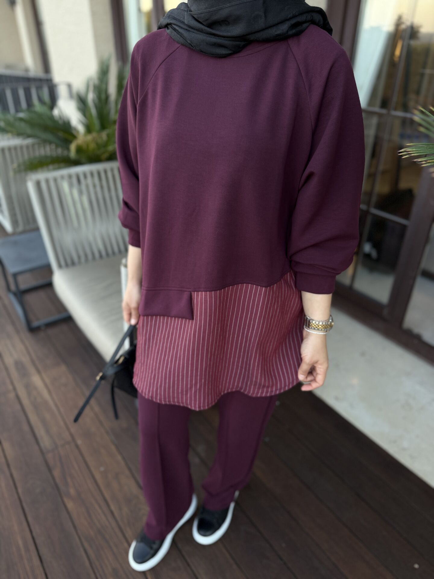 ALİN EŞOFMAN TAKIMI BORDO