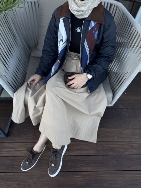 KISA TRENÇ LACİVERT