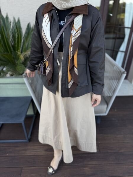 KISA TRENÇ KAHVERENGİ