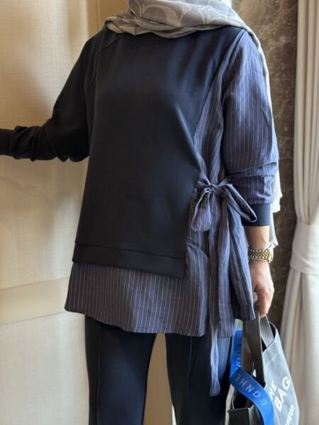 Yandan Bağlamalı Takım Lacivert