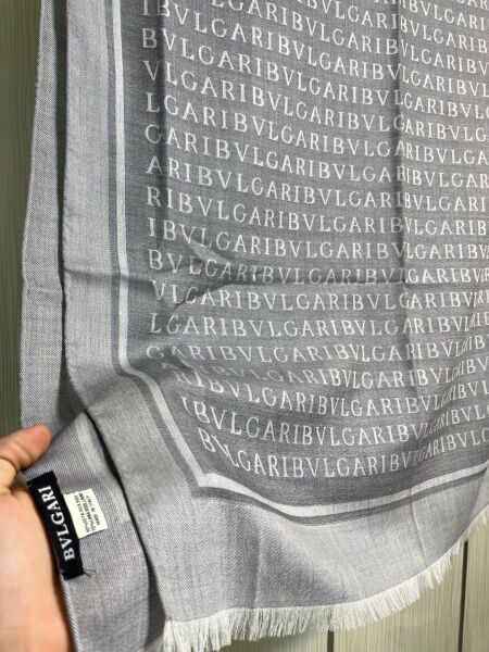 Bvlgari el dikişli yün ipek