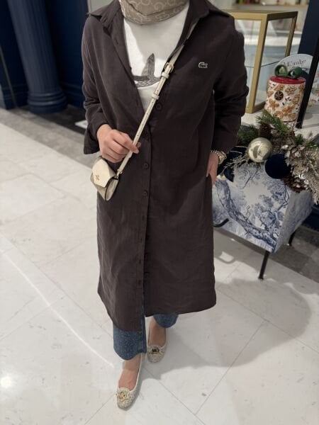 Lacos Uzun Gömlek Kahverengi