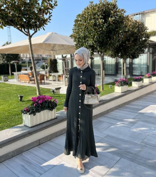 VİOLA  MERSERİZE TRİKO ELBİSE