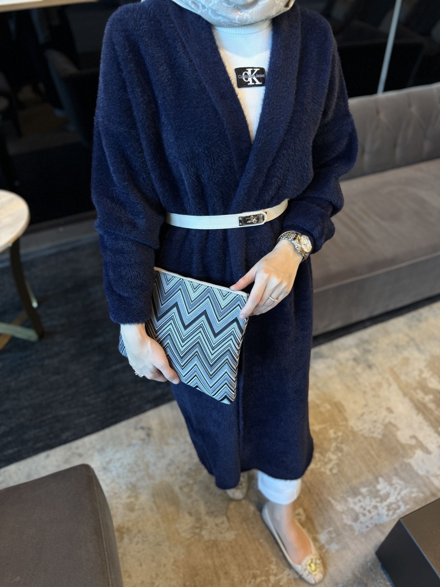 Angora Hırka / LACİVERT