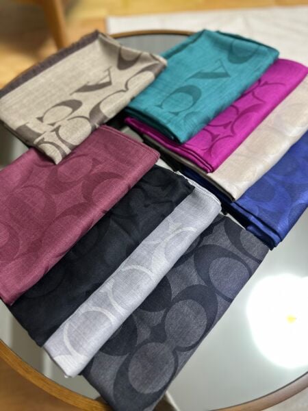 Coach Yün İpek Şal