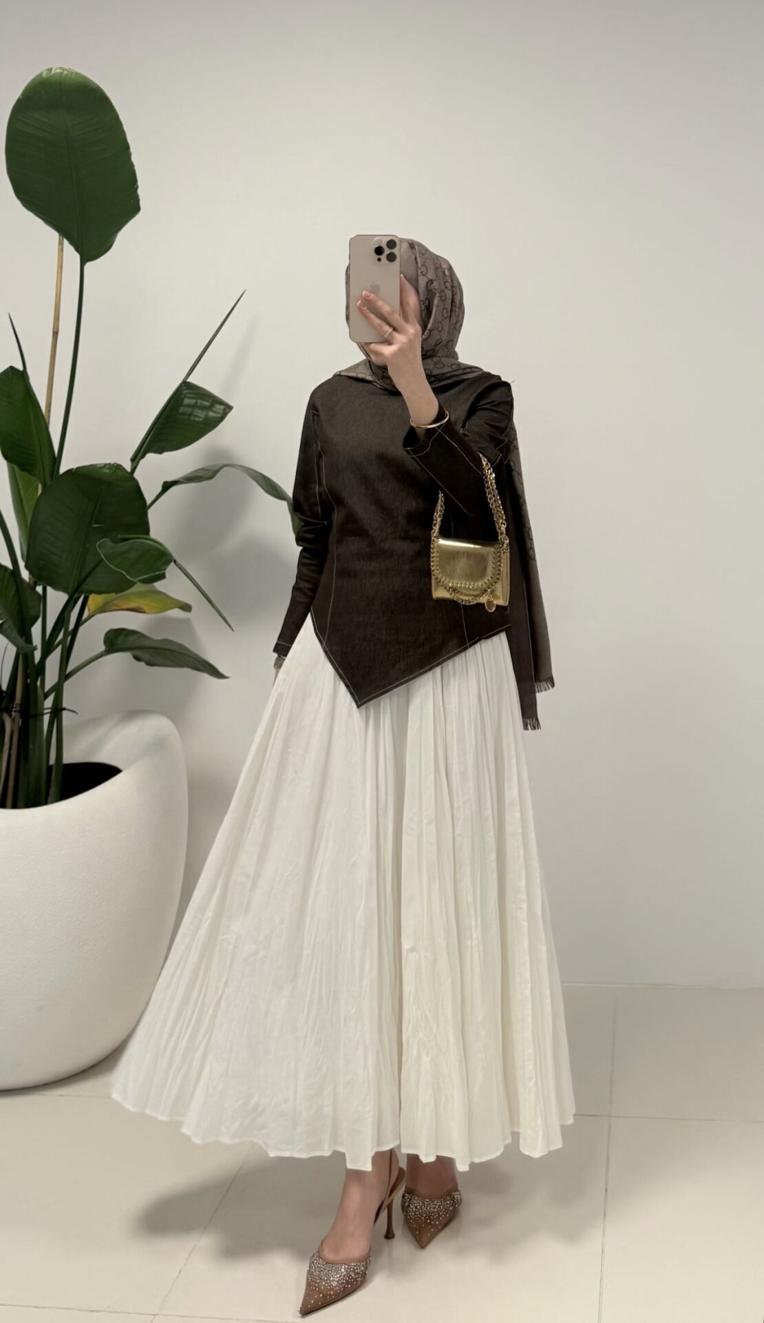 LOSYY ETEKLİ  TAKIM KAHVERENGİ