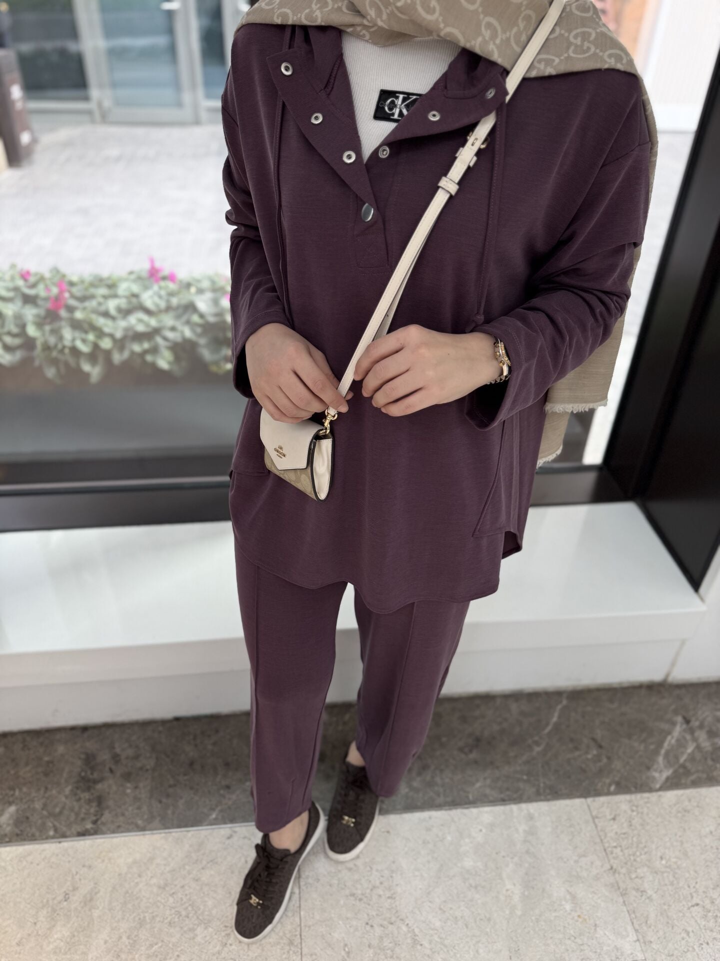 Versa Eşofman Takımı Mürdüm