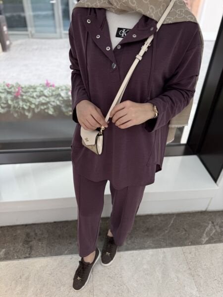 Versa Eşofman Takımı Mürdüm