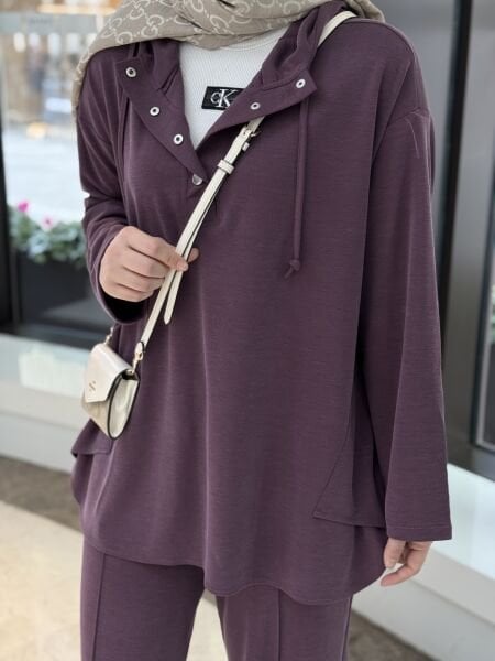 Versa Eşofman Takımı Mürdüm