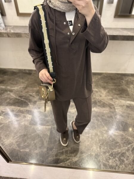 Versa Eşofman Takımı Kahverengi