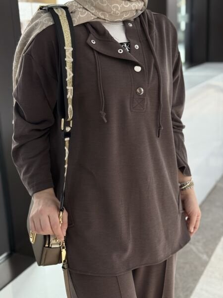 Versa Eşofman Takımı Kahverengi