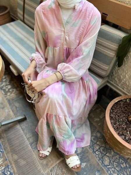Oly Elbise Pembe