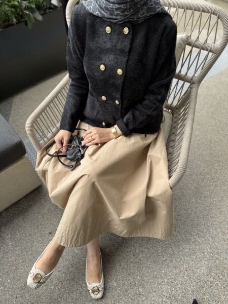 Massim* Angora Hırka Siyah