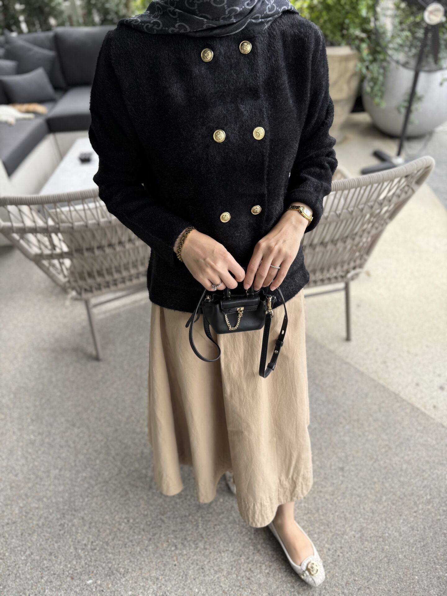 Massim* Angora Hırka Siyah