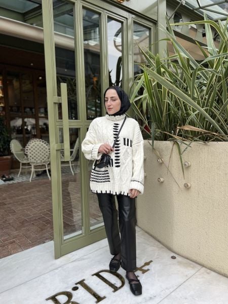 Angora Yelek Kahverengi