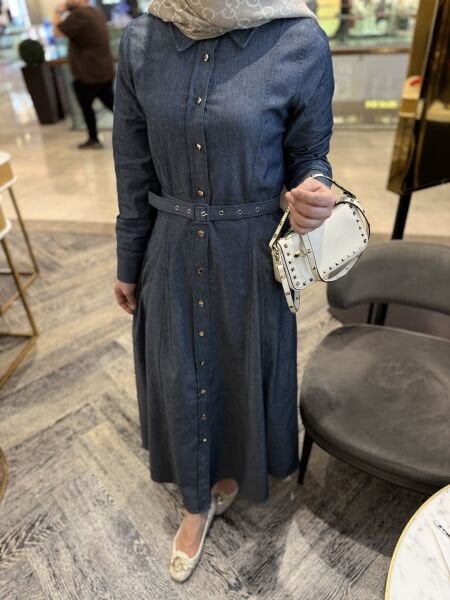 Perry Kemerli Kot Elbise