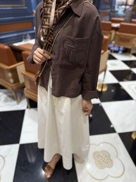 Tw*ist gömlek kahve