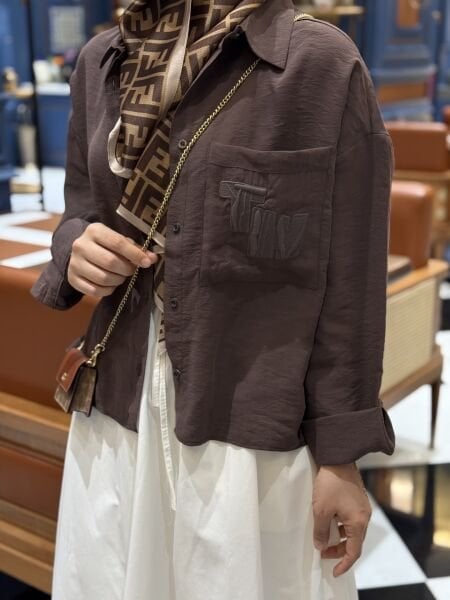 Tw*ist gömlek kahve