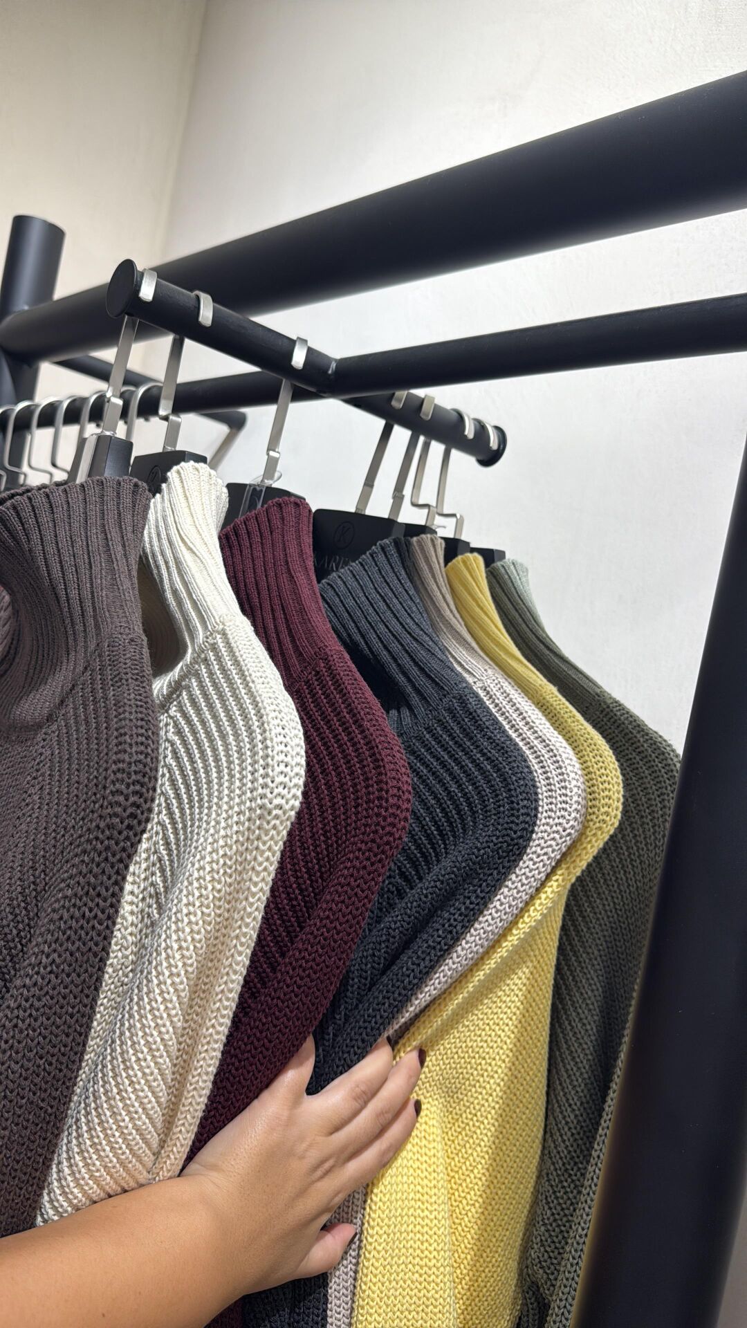 Fermuar detaylı kazak