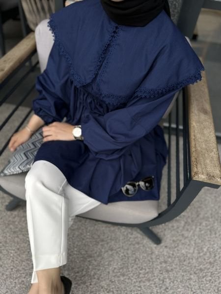 Elisa Gömlek Lacivert