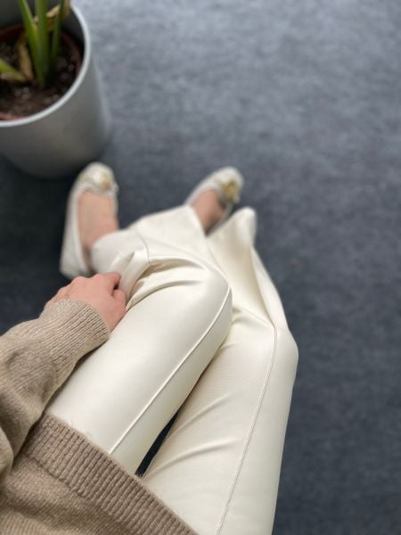 Zara model Deri Pantolon