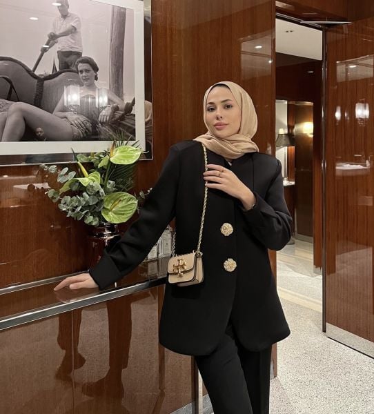 Lavinia Scuba Ceket Siyah