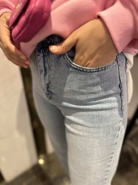 Zara model kesik paça pantolon
