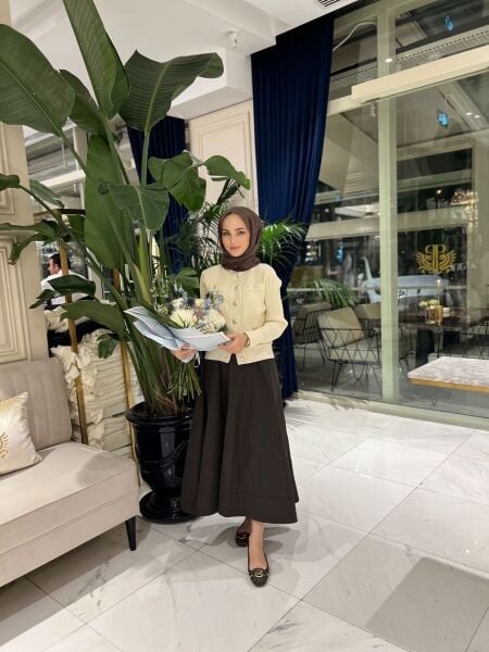 Bym ceket kırık beyaz / ön sipariş