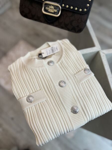 Bym ceket kırık beyaz / ön sipariş