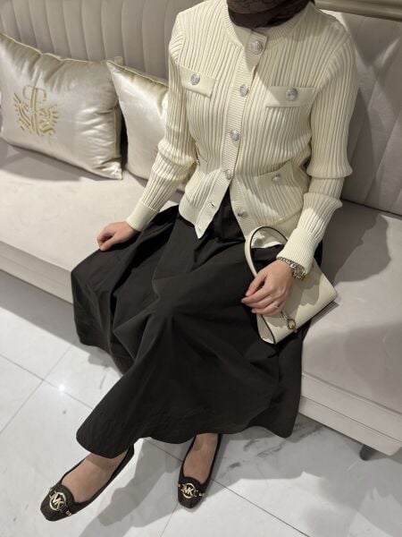 Bym ceket kırık beyaz / ön sipariş