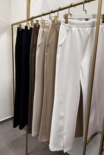 YIRTMAÇ DETAYLI SCUBA  PANTOLON