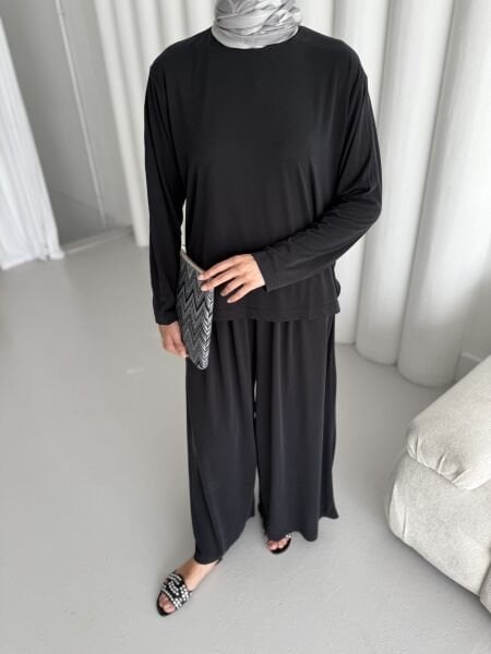 Bol Paça Oysho Takım/ Siyah