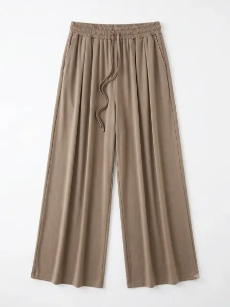 Oysh etek pantolon Camel