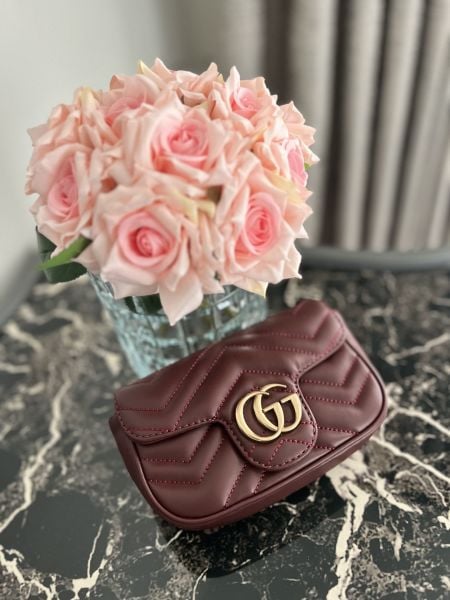 Bordo gg model çanta