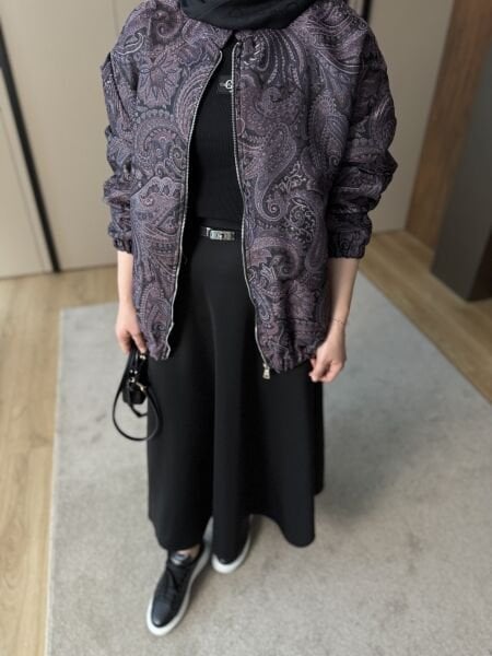 Etro Desen Bomber Ceket