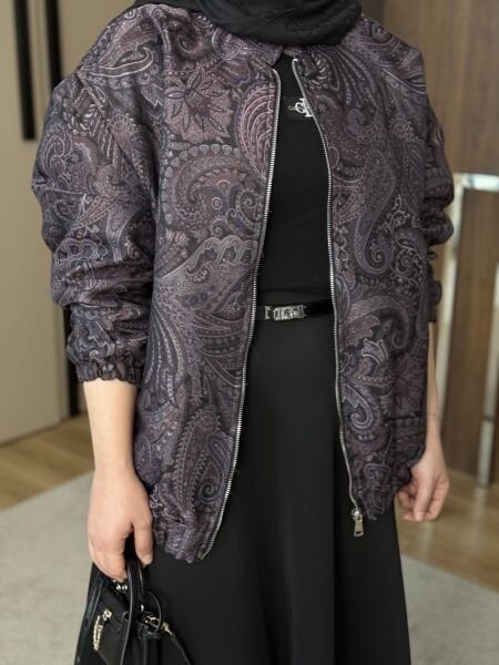 Etro Desen Bomber Ceket