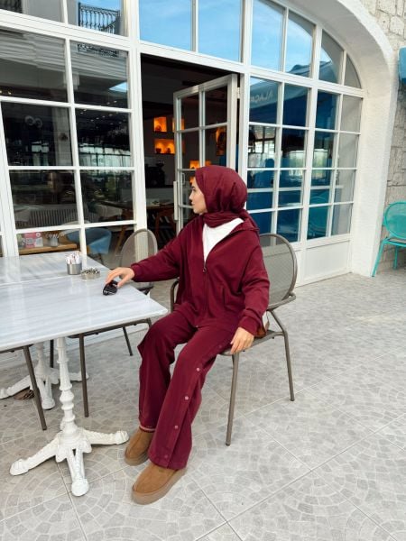 Lizy Takım Bordo