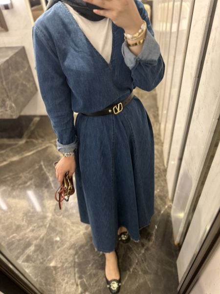 Zara Model Denım Elbise