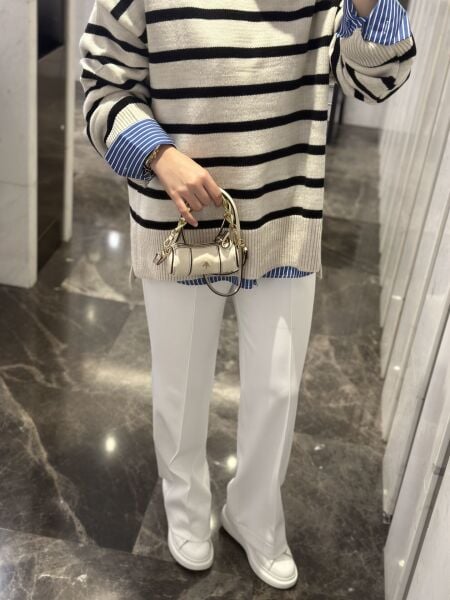 Marine pantolon / 100cm beyaz